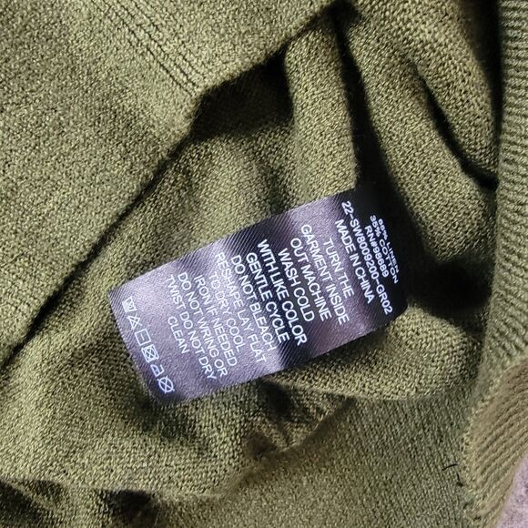 Todd Snyder Linen Cotton Montauk Polo size L Olive Green Short Sleeve $198 - Picture 4 of 6